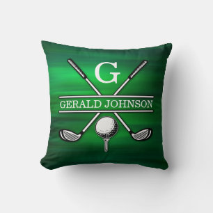 Golf Monogram Design Sierkussen