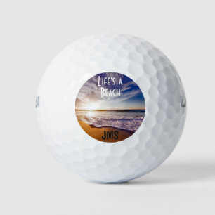 Golf Monogram Life is een strand Golfballen