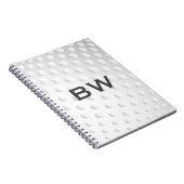 Golf Monogram sluiten Notitieboek (Rechterzijde)