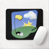 Golf Mousepad Muismat (Met muis)