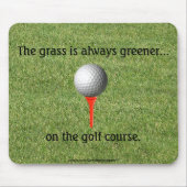 Golf mousepad muismat (Voorkant)