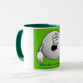 Golf Mug dispose d'une balle de golf avec des sent (Devant gauche)