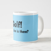 golf mug extra grote beker (Voorkant rechts)