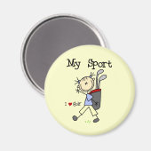 Golf My Sport Magneet (Voorkant / Achterkant)