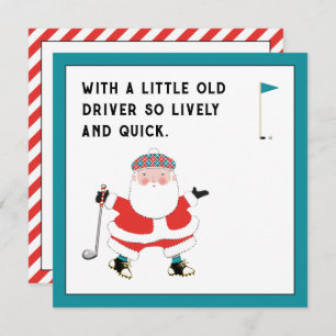 Golf Noël Invitations de vacances