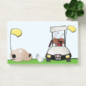 Golf - Notes post-it® de 10 po x 6 po (Bureau)