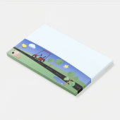 Golf - Notes post-it® de 10 po x 6 po (Incliné)