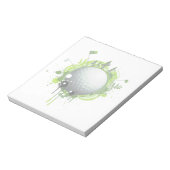 Golf Notitieblok (Gedraaid)