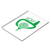 Golf Notitieboek (Linkerzijde)