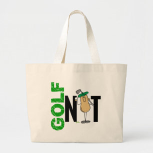 Golf Nut 1 Grote Tote Bag