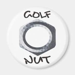 Golf Nut Magneet