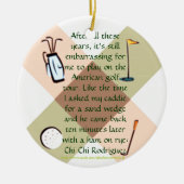Golf Nut Ornament (Voorkant)