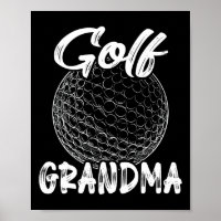 Golf Oma Vrouwen Golfer Golfbal Speler Familie