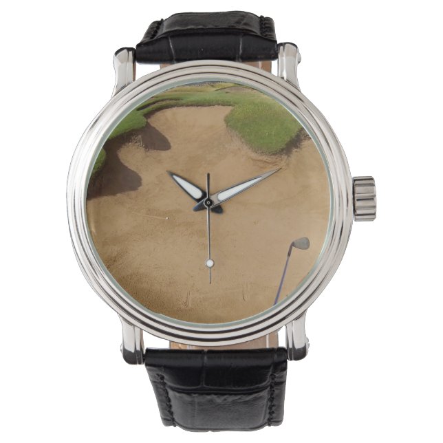 Golf Oo niet de Bunker, Horloge (Voorkant)