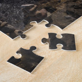 Golf op de rotsen legpuzzel (Zijkant)