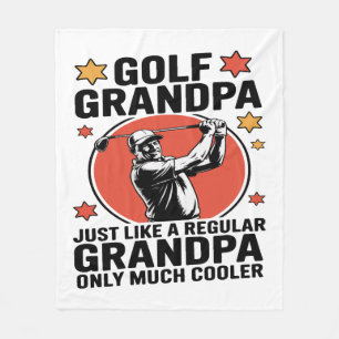 Golf Opa Net Als Een Reguliere Opa Fleece Deken