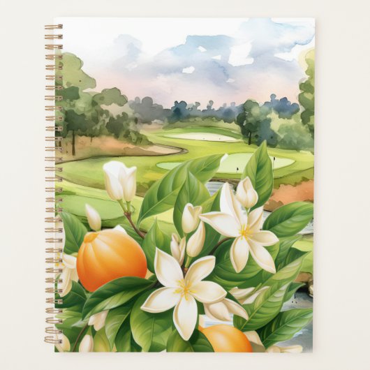 Golf Orange Blossom thème pour Floride Golfer (Devant)