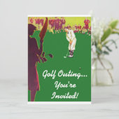 Golf Outing Uitnodigingen (Staand voorkant)