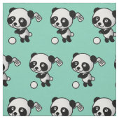 Golf Panda Fabric Stof (Swatch)