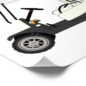 Golf Panier Enfants Décor Imprimer Poster (Coin)