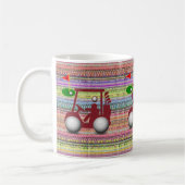 Golf Panier Golf Balls Mug (Gauche)