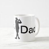 Golf Papa Mug - MVB Design 1 (Devant droit)