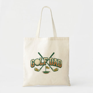 Golf Papa Vintage Varsity Golfer Tote Bag