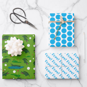 Golf — Papierplaat voor vulling van 3 vellen