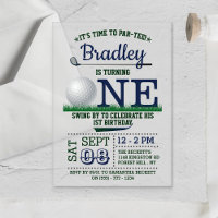 Golf PAR-T-SHIRT 1e verjaardag