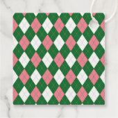 Golf PAR-T-SHIRT 4e verjaardag Bedankjes Labels (Achterkant)