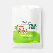 Golf Par-t-shirt schommel door Boy Kids Verjaardag Bedankzakje (Voorkant)