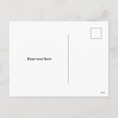 Golf Par Tee Carte postale modèle pour club party (Dos)