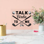 Golf Parlez Birdie à moi drôle (Mariage)