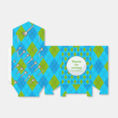 Golf Party Bedankdoosjes (Uitgevouwen)