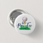 Golf Party Button (Voorkant /achterkant)