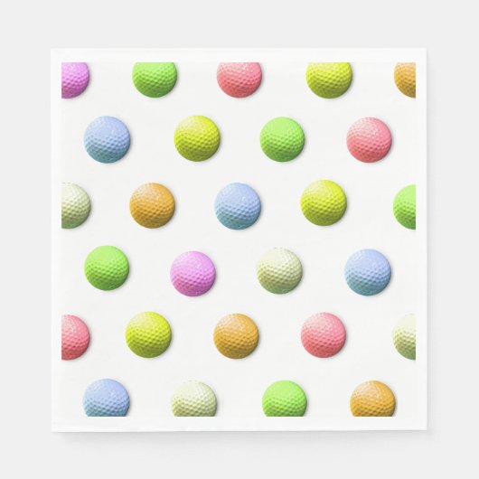 Golf Party Event Servet (Voorkant)