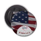 Golf Party Fun Button Flesopener (Voorkant)