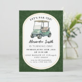 Golf Party Invitation (Debout devant)