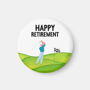 Golf pensioen voor golfer magneet