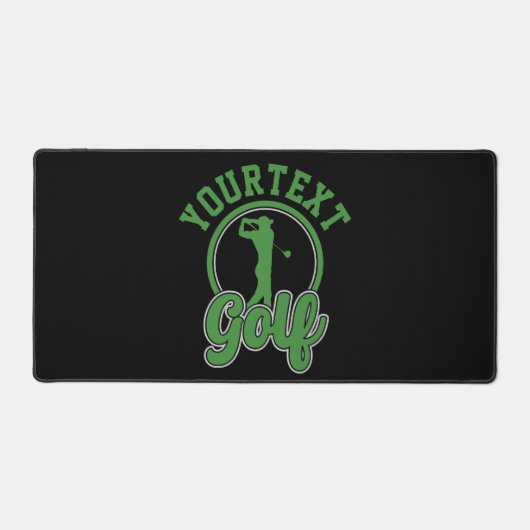 Golf personnalisé AJOUTER NOM Retro Pro Golfer Swi (Recto)