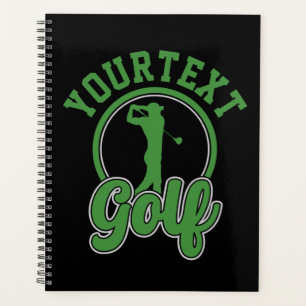 Golf personnalisé AJOUTER NOM Retro Pro Golfer Swi