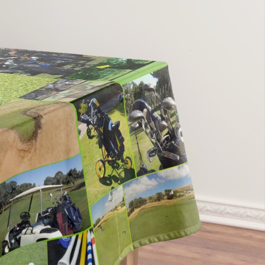 Golf Photo Collage Tafelkleed (Voorbeeld)