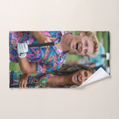 Golf Photo Customize Personalize (Serviette à main)