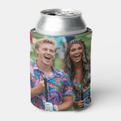 Golf Photo Customize Personalize Blikjeskoeler (Blikje Voorkant)