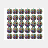 Golf Photo Customize Personalize Labels (Vel)