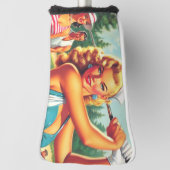  Golf Pin-up Golfheadcover (Draai 90)