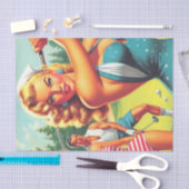 Golf Pin-up Tissuepapier (Craft)