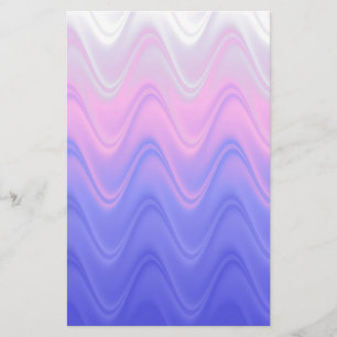 Golf Pink Paars Abstract Briefpapier
