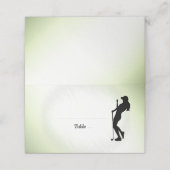 Golf Place Cards (Buitenkant ongevouwen)