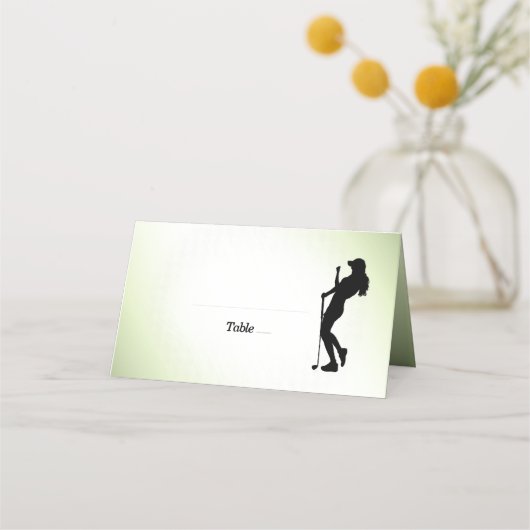 Golf Place Cards (Voorkant)